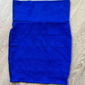 Forever 21 Royal Blue Skirt Small